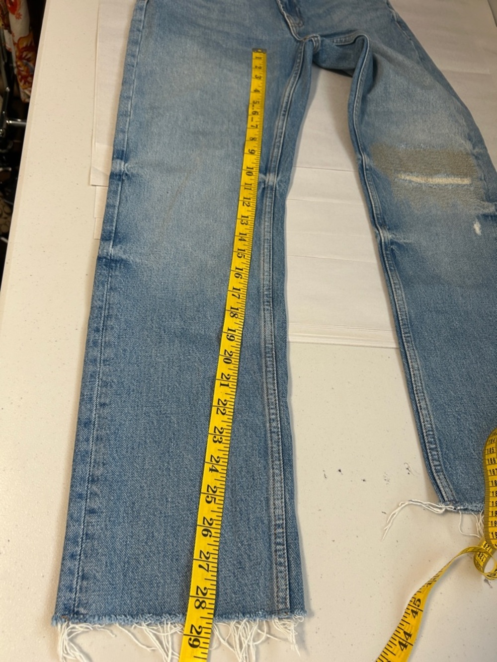 Free People We The Free Vixen Raw Hem High Rise Cigarette Jean - Picture 9 of 12